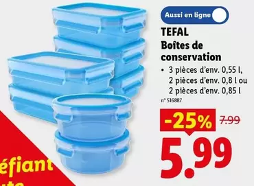 De - Boîtes de conservation