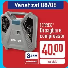 Draagbare compressor