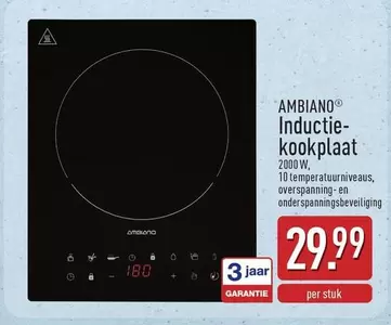 Inductie-kookplaat