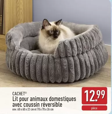 Be - Lit pour animaux domestiques avec coussin réversible