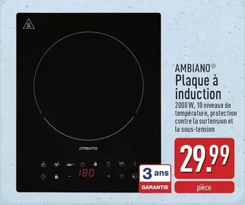 De - Plaque à induction
