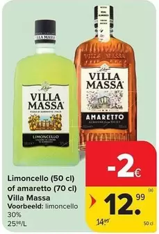 Villa - Limoncello or Amaretto