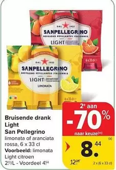 Citroën - Bruisende drank Light