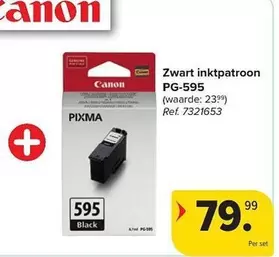 Canon - PG-595 Zwart inktpatroon
