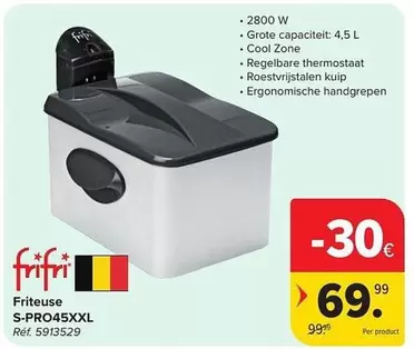 Cool - Friteuse S-PRO45XXL
