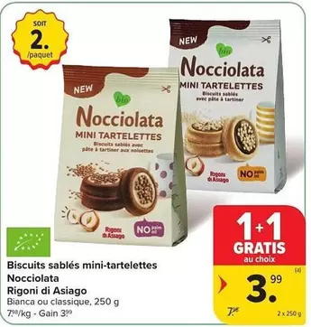 Biscuits sablés mini-tartelettes