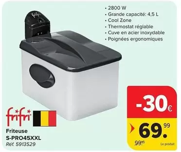Cool - Friteuse S-PRO45XXL