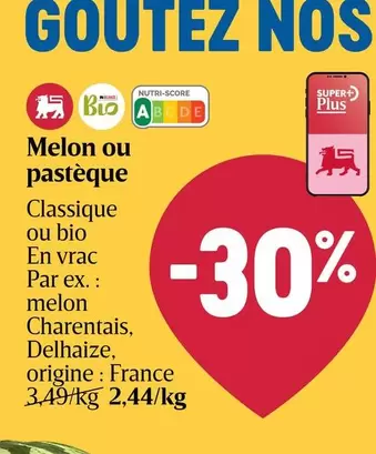 Nos - Melon ou pastèque