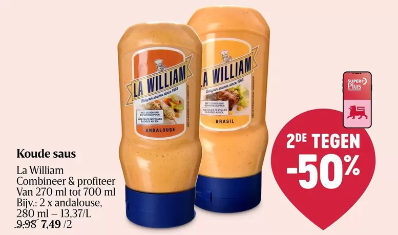 De - Koude saus