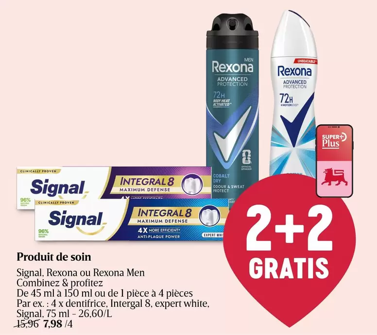 Origin - Signal, Rexona ou Rexona Men