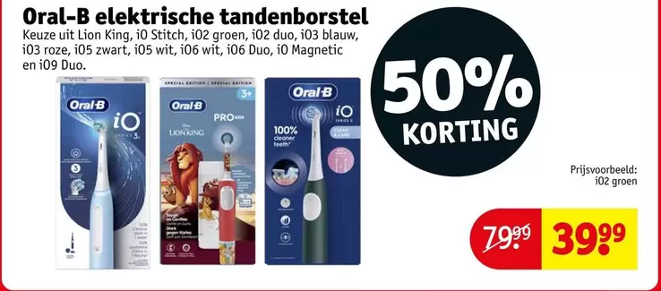 Lion - Elektrische Tandenborstel