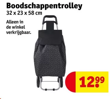 De - Boodschappentrolley