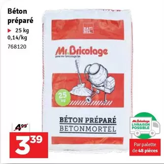 De - Béton préparé