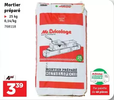 De - Mortier préparé 768118