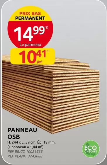 PANNEAU OSB