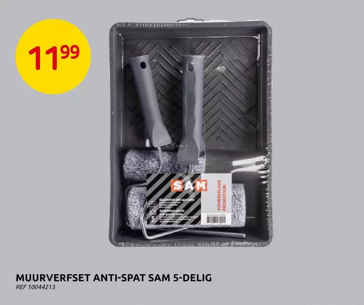 MUURVERFSET ANTI-SPAT 5-DELIG