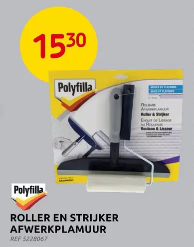 De - ROLLER EN STRIJKER AFWERKPLAMUUR REF 5228067