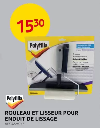 De - Rouleau et Lisseur pour Enduit de Lissage