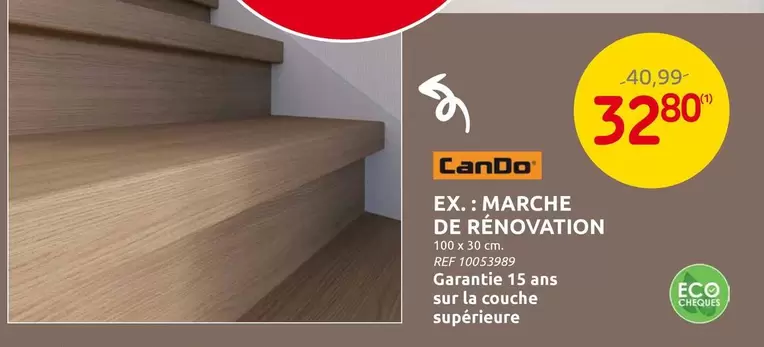 De - MARCHE DE RÉNOVATION