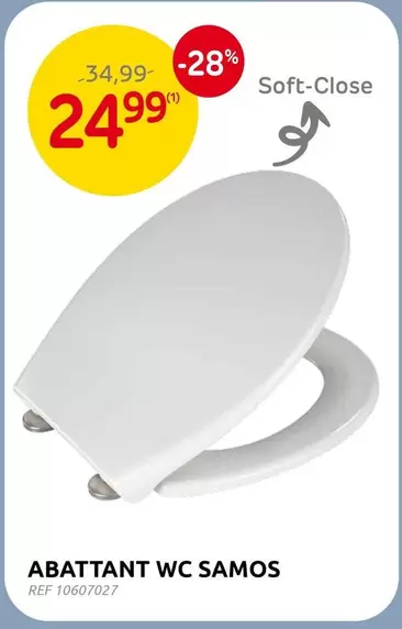 ABATTANT WC SAMOS