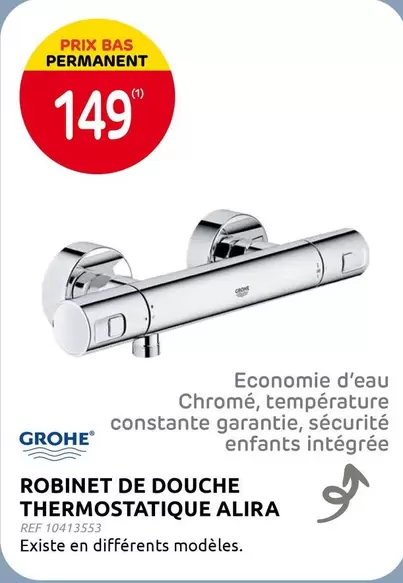 De - ROBINET DE DOUCHE THERMOSTATIQUE