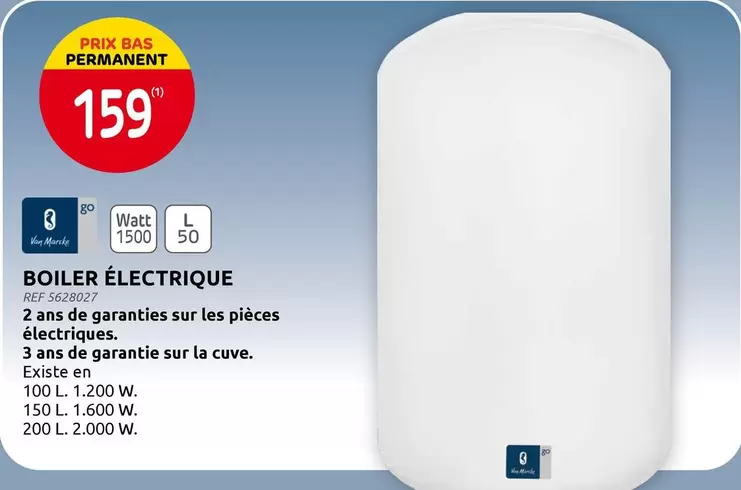 Go - BOILER ÉLECTRIQUE