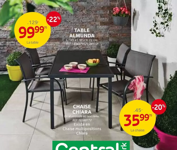TABLE ALMUNDA