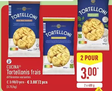 Tortellonis frais