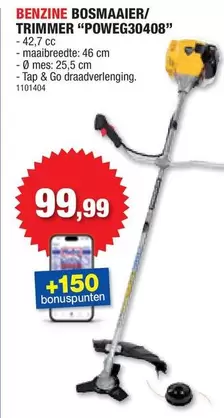 Go - BENZINE BOSMAAIER/TRIMMER "POWEG30408"