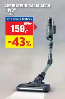 ASPIRATEUR BALAI ACCU "HVC"