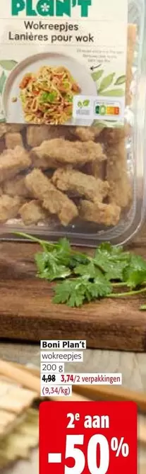 Wokreepjes Lanières pour wok
