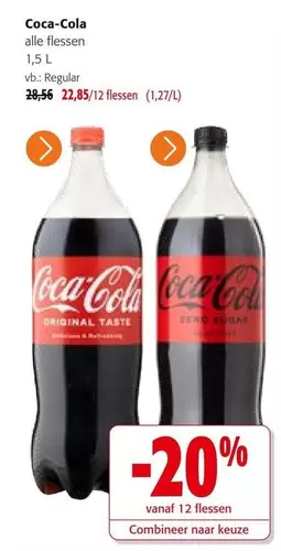 Coca Cola - Alle Flessen