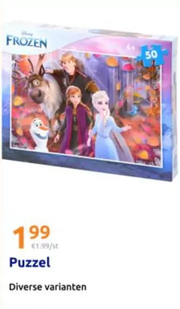 Frozen - Puzzel