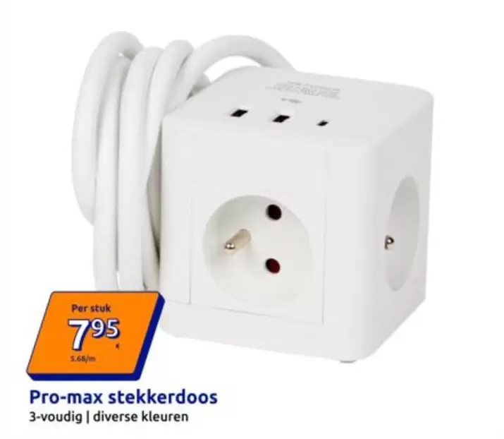 Pro-max stekkerdoos