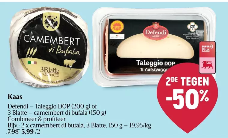 Taleggio DOP & Camembert di Bufala