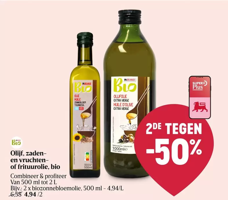 Extra - Olijf, zaden- en vruchten- of frituurolie