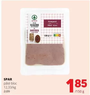De - pâté bloc