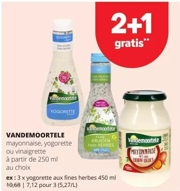 De - Mayonnaise, yogorette ou vinaigrette