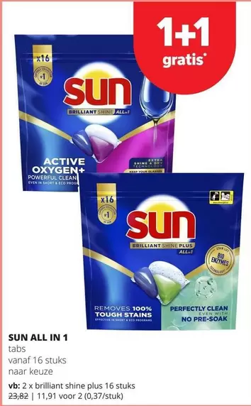 Extra - SUN ALL IN 1 Tabs