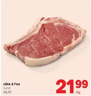 côte à l'os