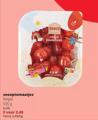 Snack - Snoeptomaatjes