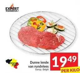 Dunne lende van rundvlees