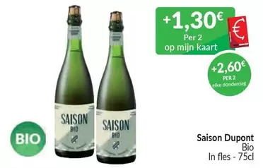 Saison Dupont Bio