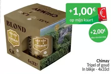 Chimay - Tripel of goud