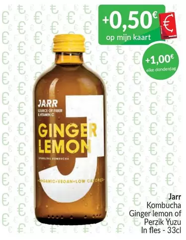 Ginger Lemon Kombucha