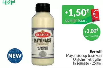 Mayonnaise op basis van Olijfolie met Truffel
