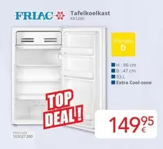 Extra - Tafelkoelkast KK1200