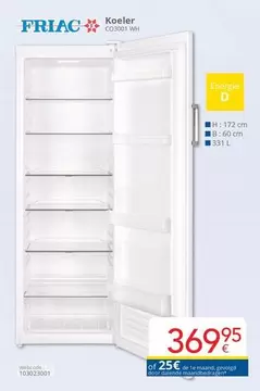 De - Koeler CO3001 WH