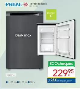Dark - Tafelkoelkast EK174100