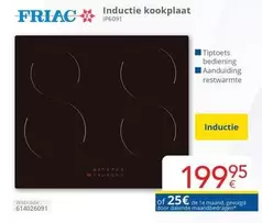 De - Inductie kookplaat IP6091